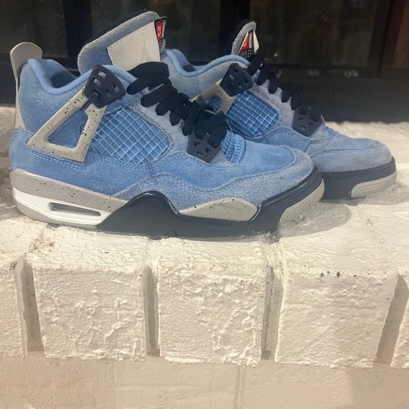 Kids Blue Suede Sneakers